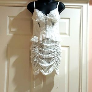 FOR LOVE AND LEMONS Sophia Lace Dress Size S/P